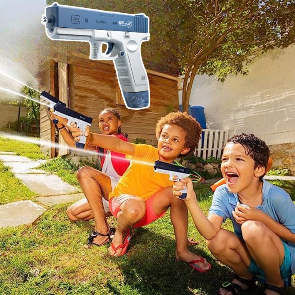 רובה מים חשמלי ונטען לילדים ומבוגרים FACTORYX כחול  