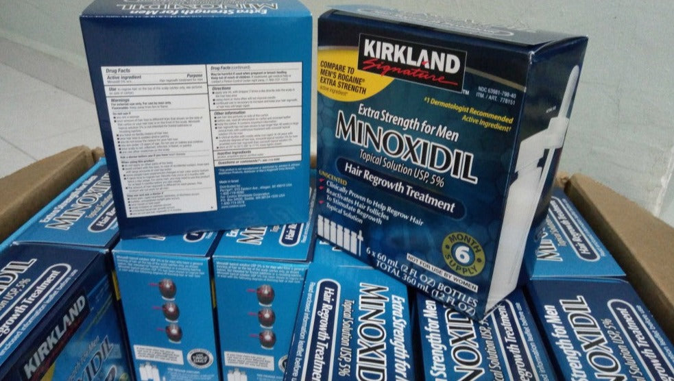 מינוקסידיל נוזל 5% - מארז חסכון 6 בקבוקים FACTORYX   