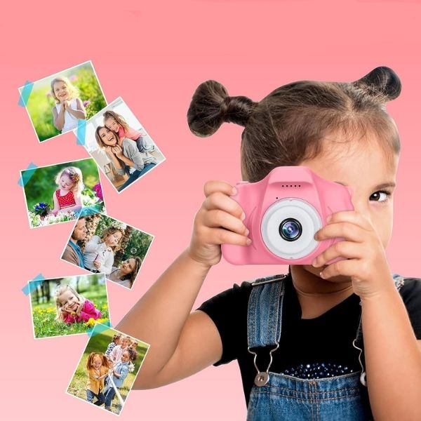 מצלמה דיגיטלית לילדים FACTORYX צהוב ללא כרטיס זכרון 