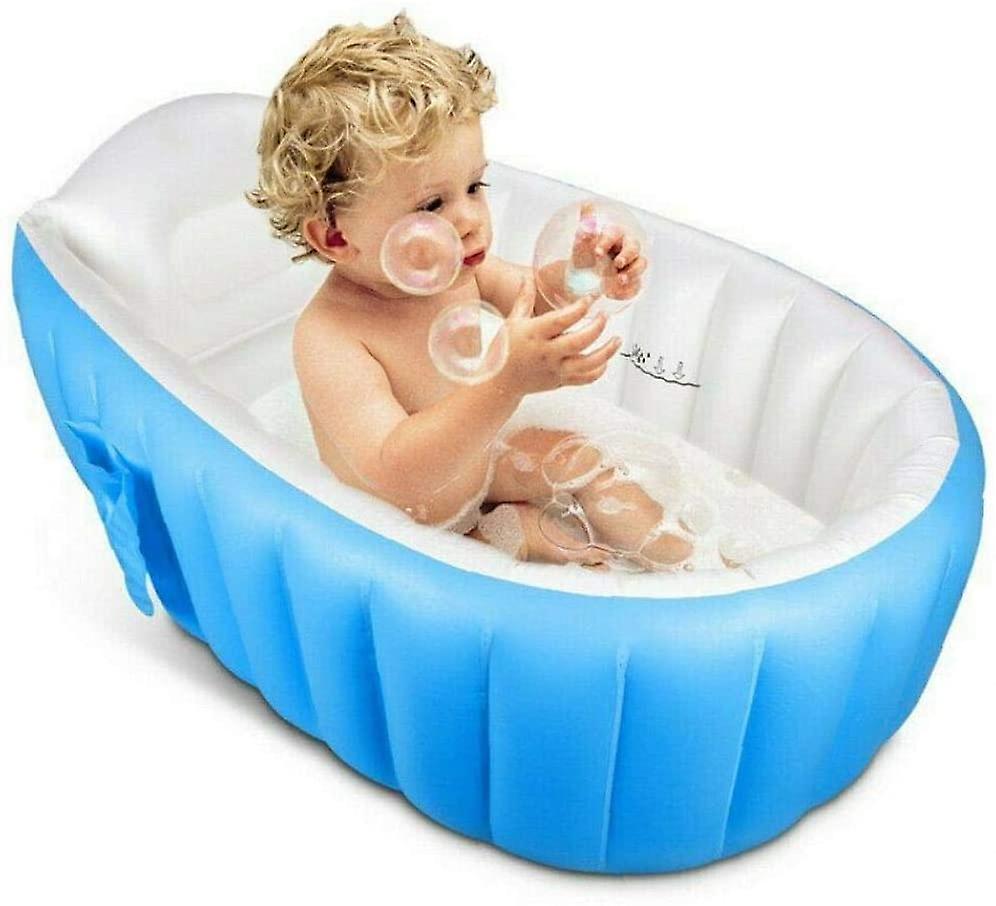 אמבטיה מתנפחת לתינוק FACTORYX כחול  