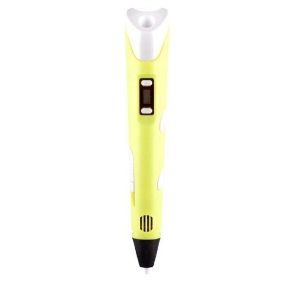 עט תלת מימד מקצועי FACTORYX צהוב ללא מילוי (עט בלבד) 
