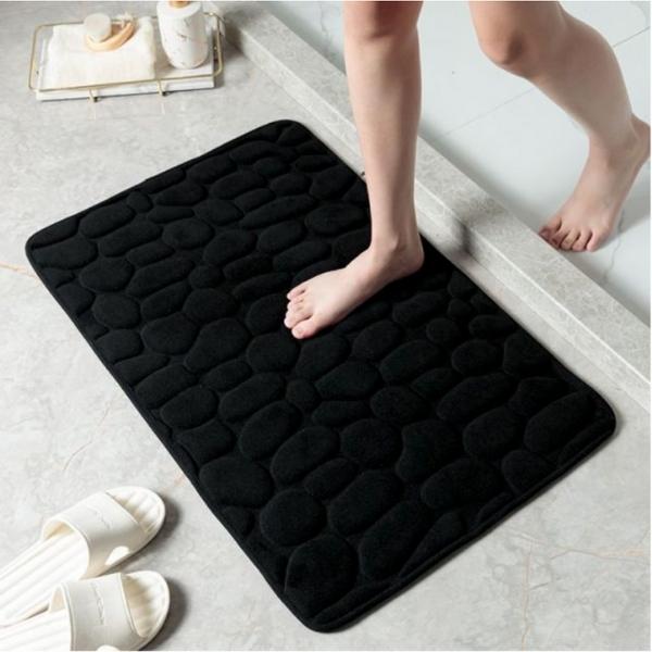 שטיח אמבטיה נגד החלקה FACTORYX שחור 40x60cm 