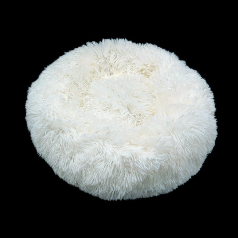 מיטת כלב פלאפי FACTORYX לבן [70 ס"מ] - עד 17 ק"ג 