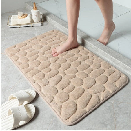 שטיח אמבטיה נגד החלקה FACTORYX קרם 40x60cm 
