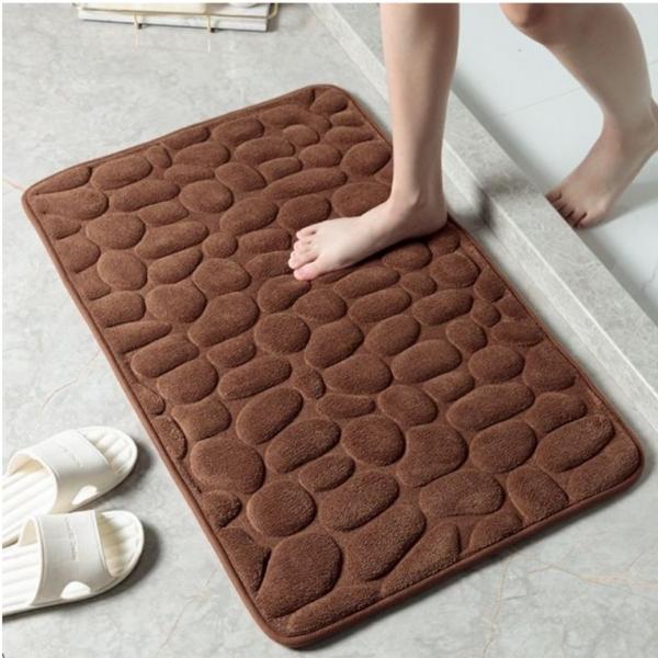שטיח אמבטיה נגד החלקה FACTORYX חום 40x60cm 